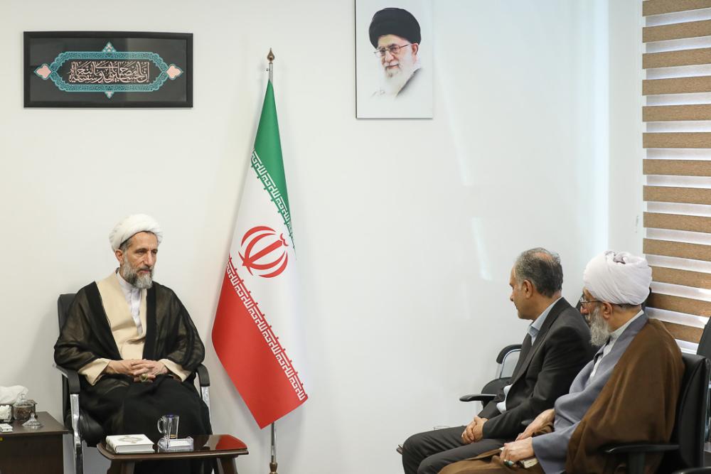 دیدار سرپرست دانشگاه بین‌المللی امام‌خمینی(ره) با نماینده ولی‌فقیه در استان قزوین