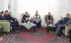 دیدار رئیس دانشگاه و مدیران سازمان امور دانشجویان وزارت علوم با خانواده شهید گرانقدر تیمور هدهدی