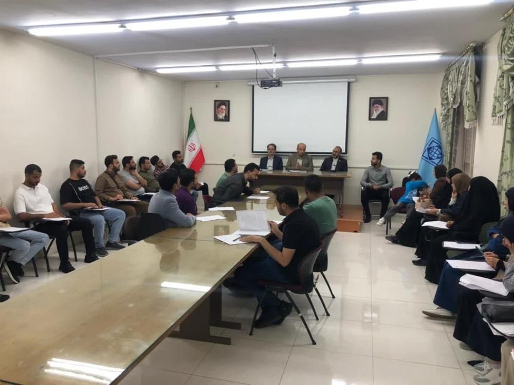  جلسه توجیهی مقررات آموزشی و تحصیلی با حضور دانشجویان عراقی دانشگاه برگزار شد