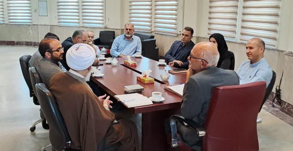 نشست ریاست نهاد مقام معظم رهبری در دانشگاه‌های استان با رئیس دانشکده علوم کشاورزی و منابع طبیعی 